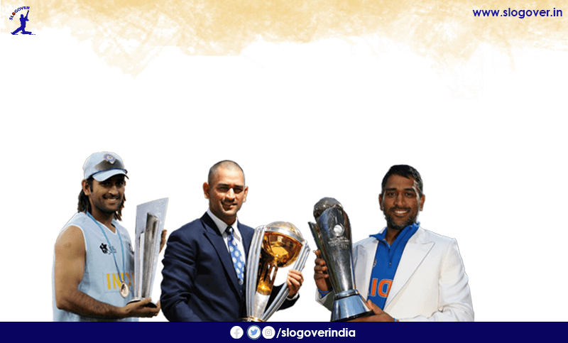 MS Dhoni, Only captain to win all the three ICC tournaments 10 MS-Dhoni,-Only-captain-to-win-all-the-three-ICC-tournaments-slogover