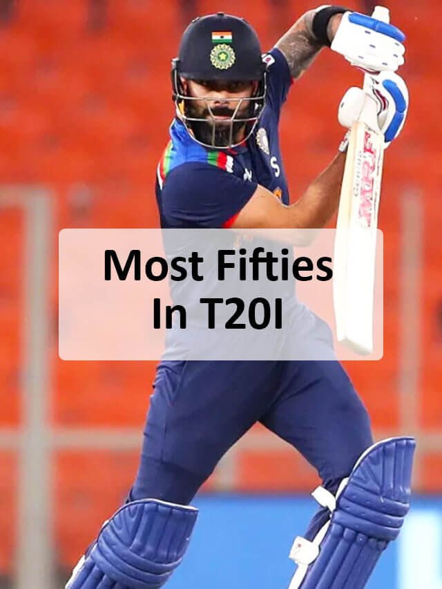 Most Fifties In T20I