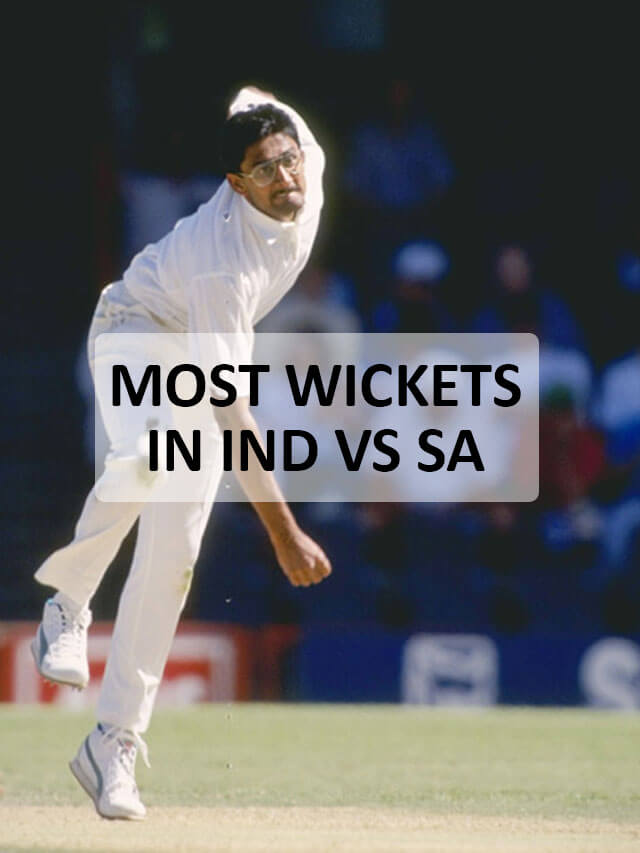 Most wickets in India vs South Africa test