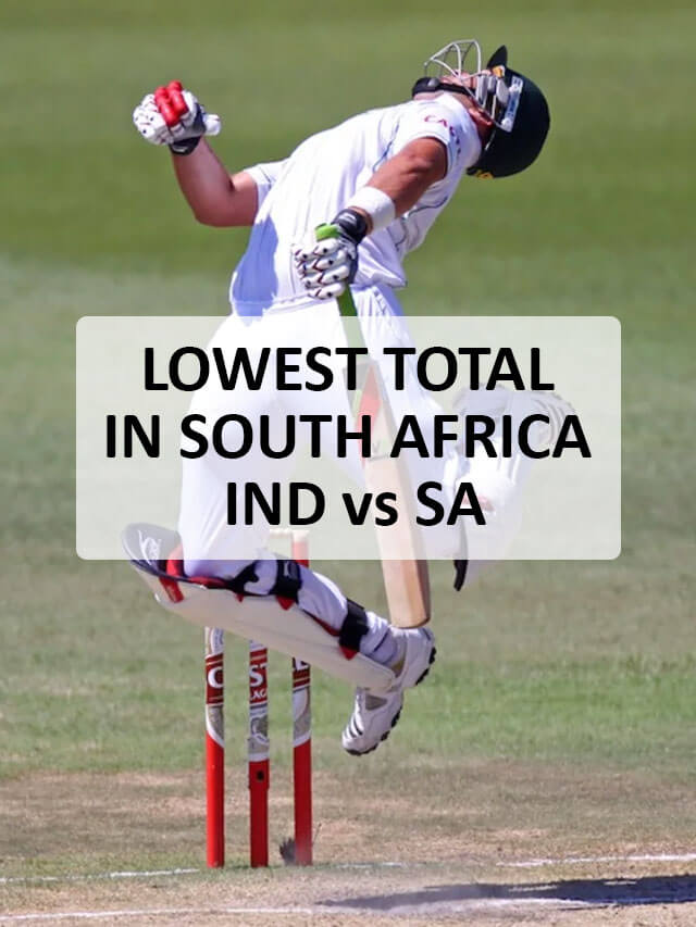 lowest total in South Africa