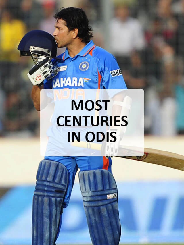 most centuries in ODIs