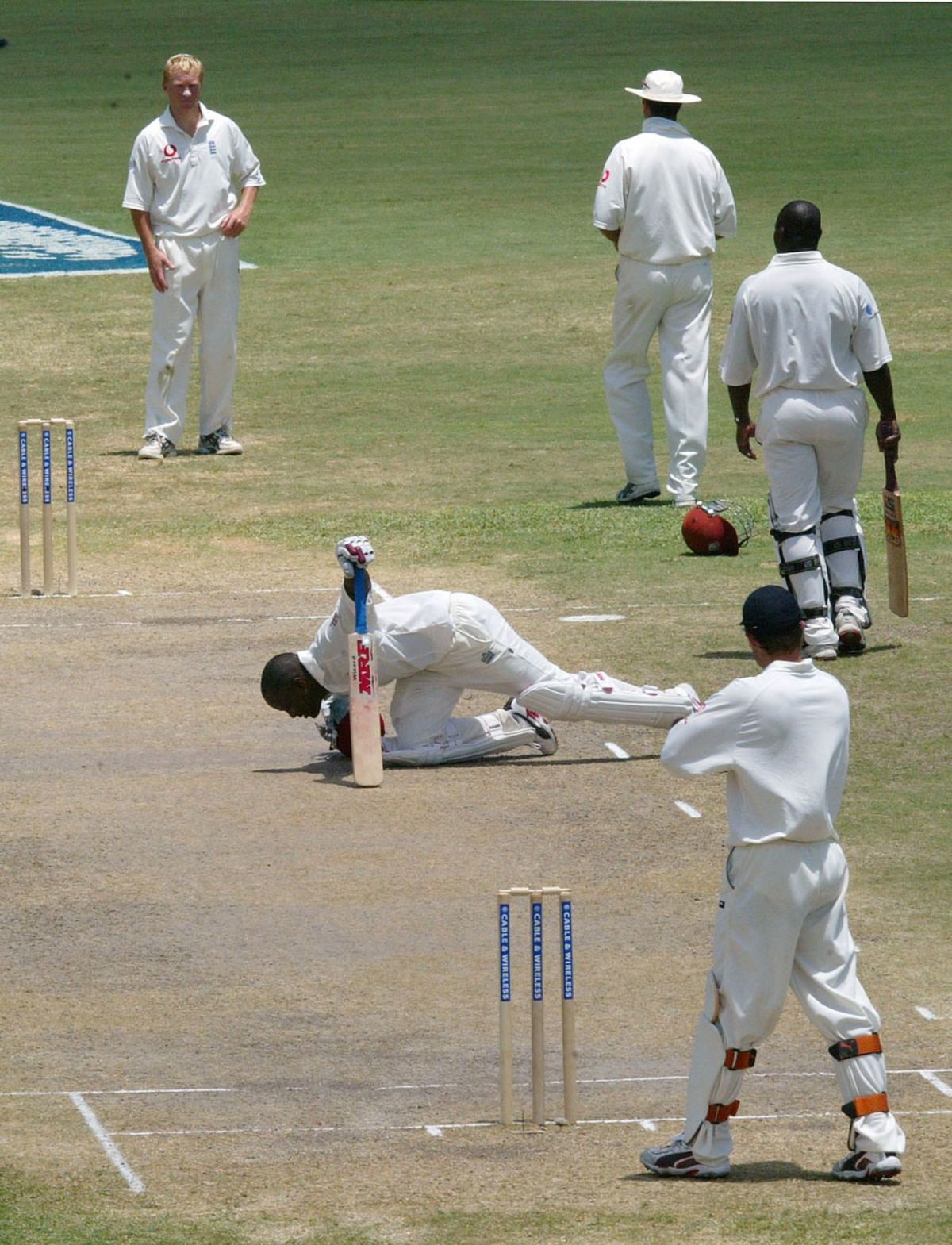 Brian Lara, recorded the highest individual test score TWICE, 375 and 400*