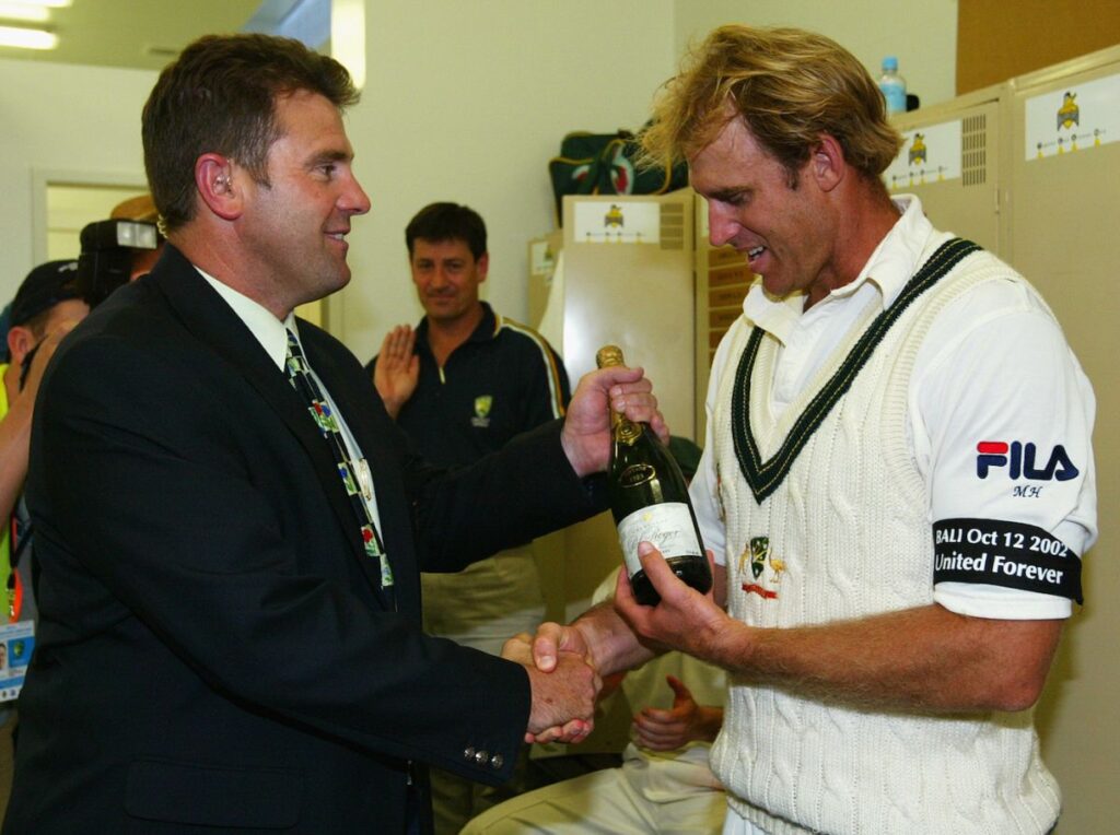 Matthew Hayden highest individual test score 380 runs