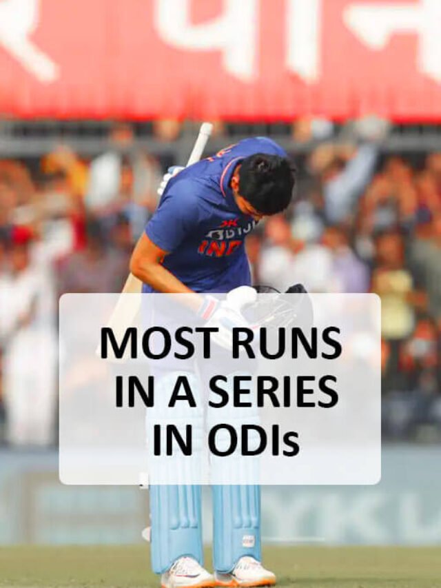 Maximum runs in series | most runs in a series in odi