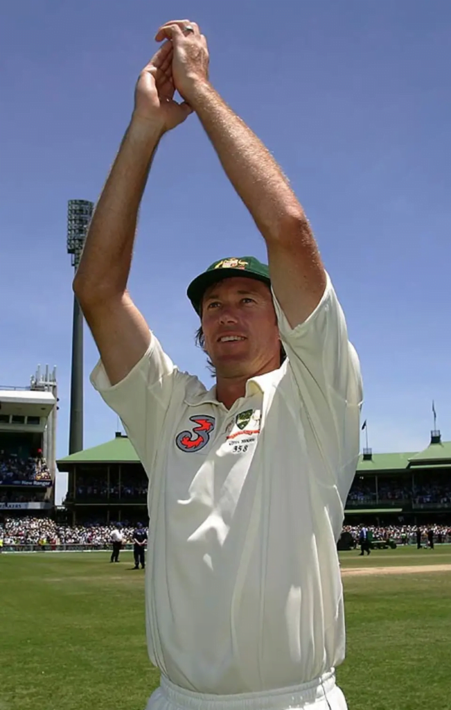 wicket on last ball of career in test match