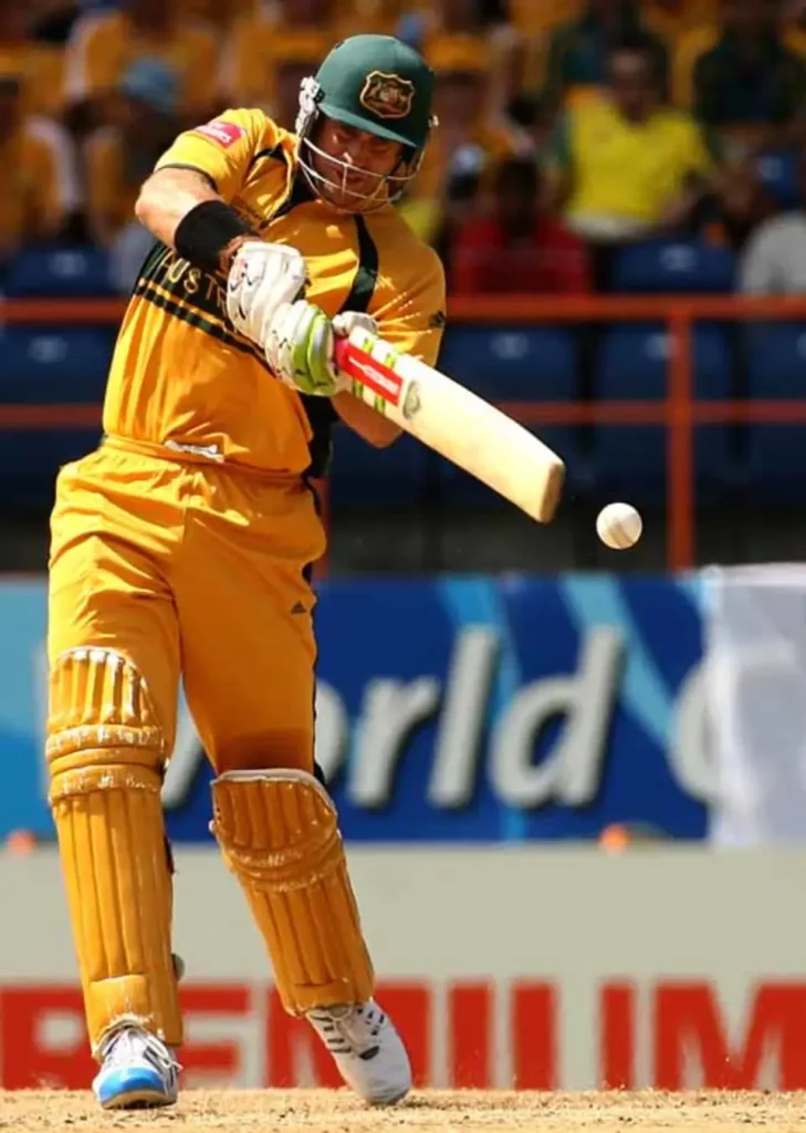Most Runs In World Cup Matches 24 Matthew Hayden, Most runs in World Cup 2007