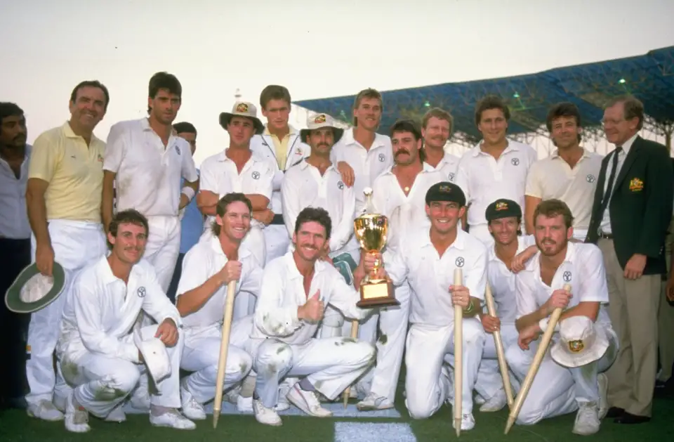 1987 World Cup: Captained by Allan Border (Australia)