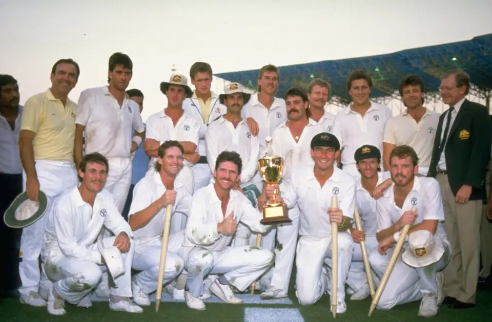 1987 World Cup: Captained by Allan Border (Australia)