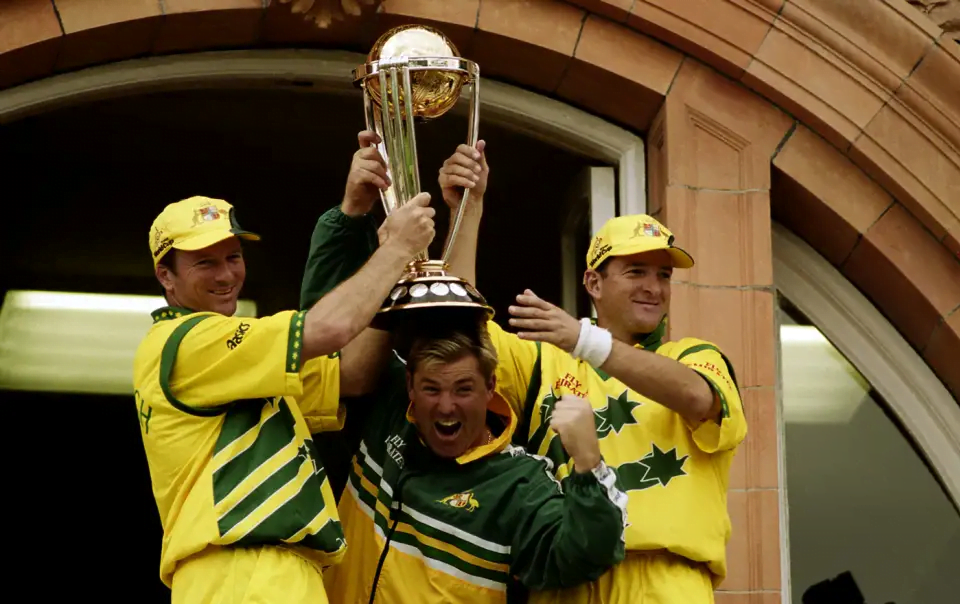 1999 World Cup: Captained by Steve Waugh (Australia)