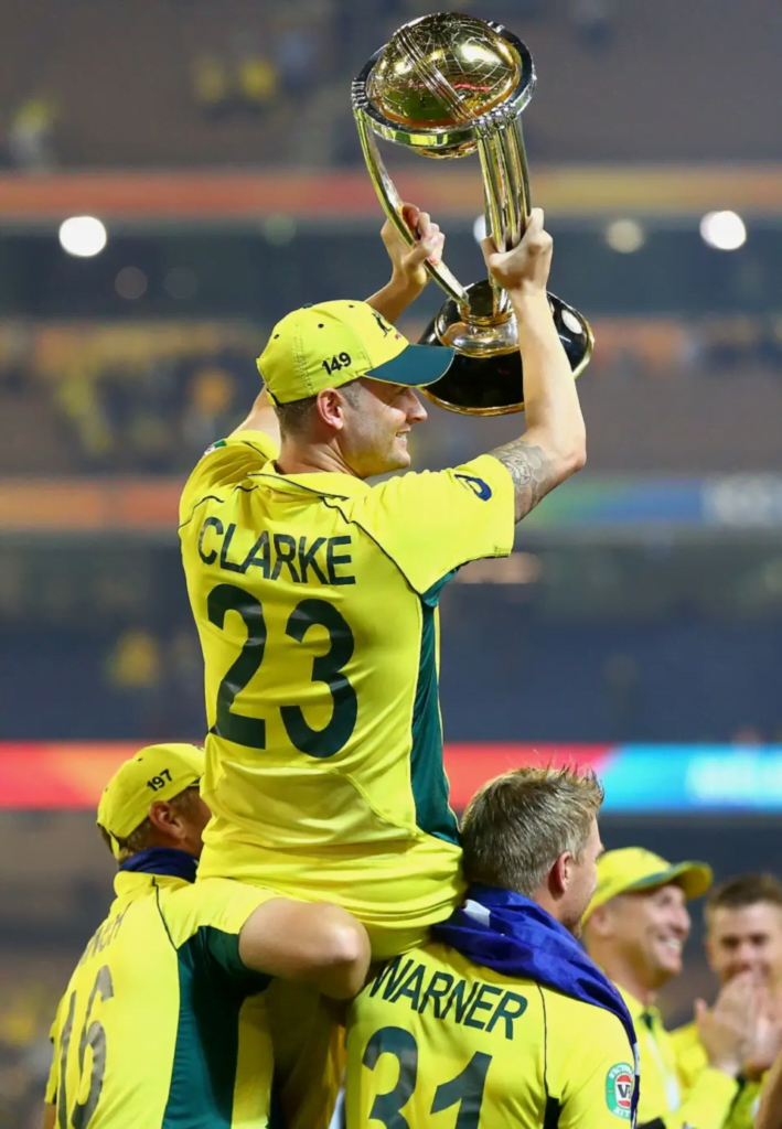 2015 World Cup: Captained by Michael Clarke (Australia)