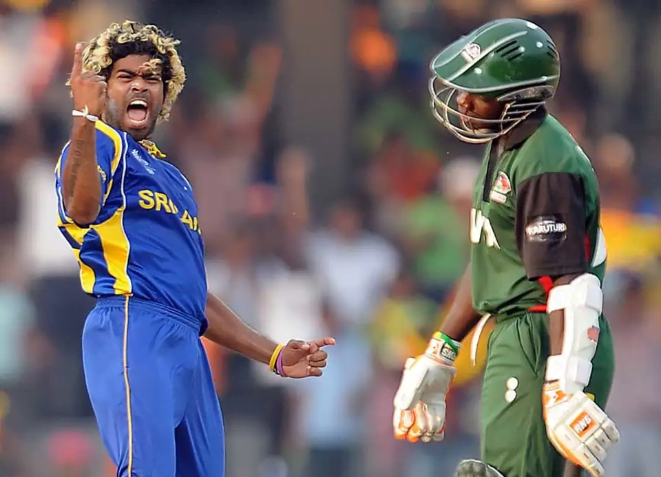 Lasith Malinga Hat trick in Sri Lanka vs Kenya world cup 2011 match