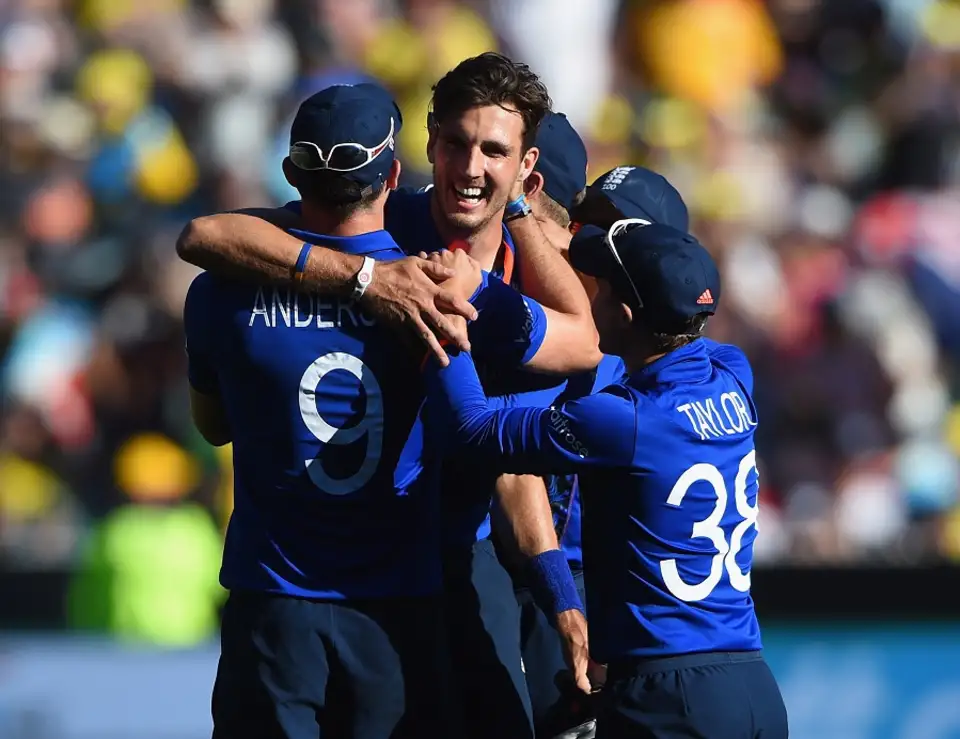 Stven Finn Hat trick in England and Australia world cup match 2015