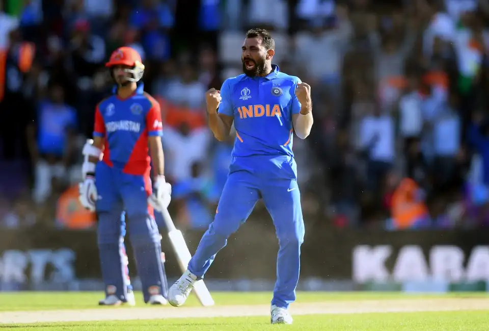 Mohammed Shami hat trick in World Cup 2019 against Afghanistan
