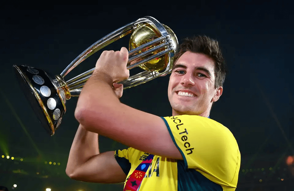 One Day Internationals Cricket World Cup Winners 27 2023 World Cup: Captained by Pat Cummins (Australia)