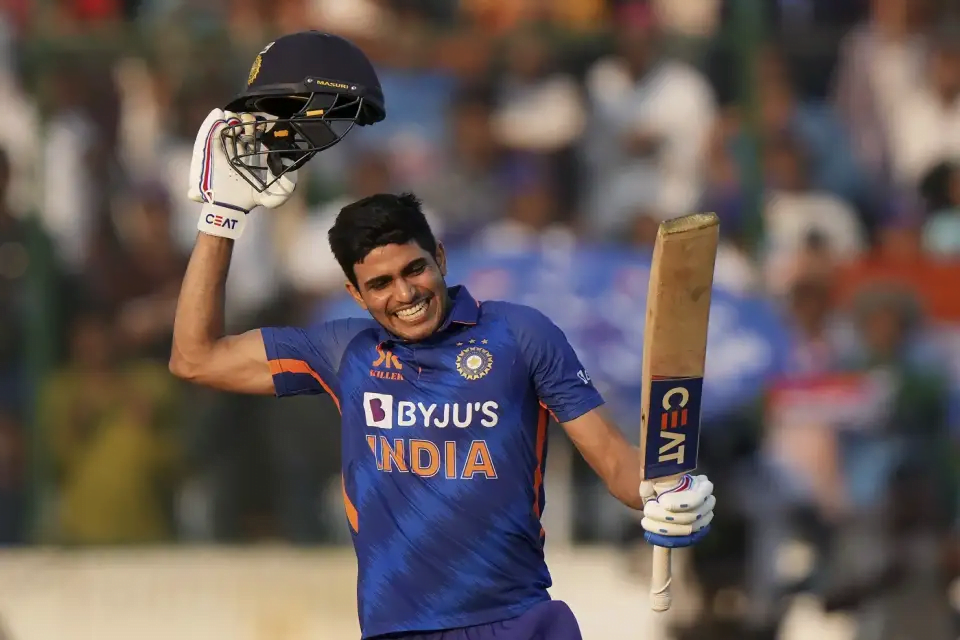 Shubman Gill Double Century celebration