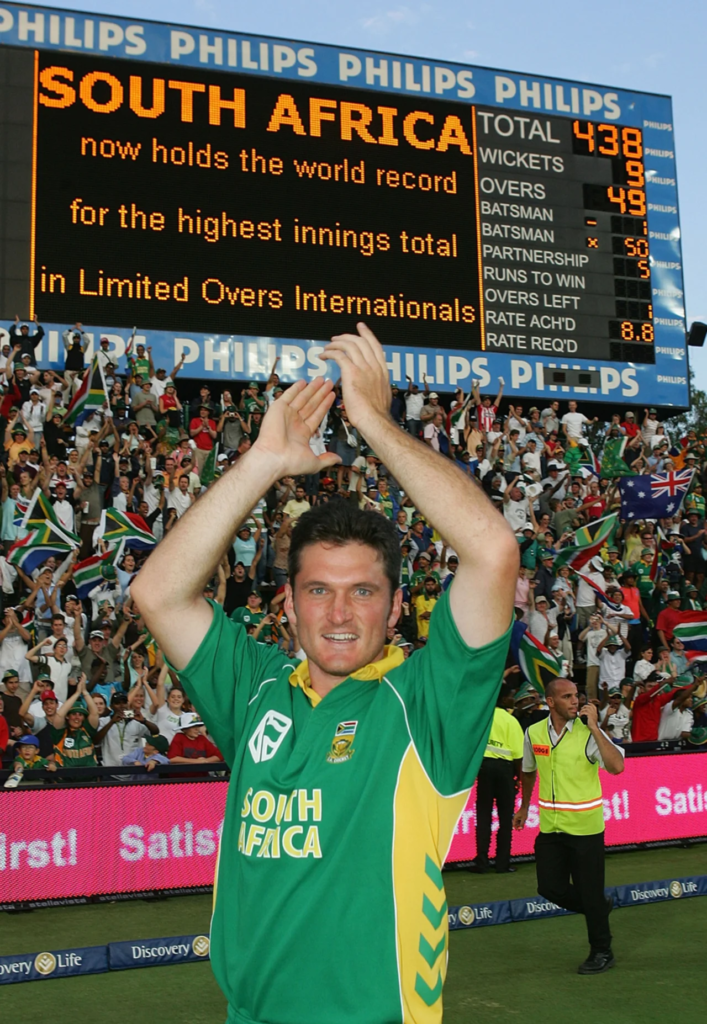 image 34 South Africa : Only instance of successfully chasing down more than 400 runs in ODIs