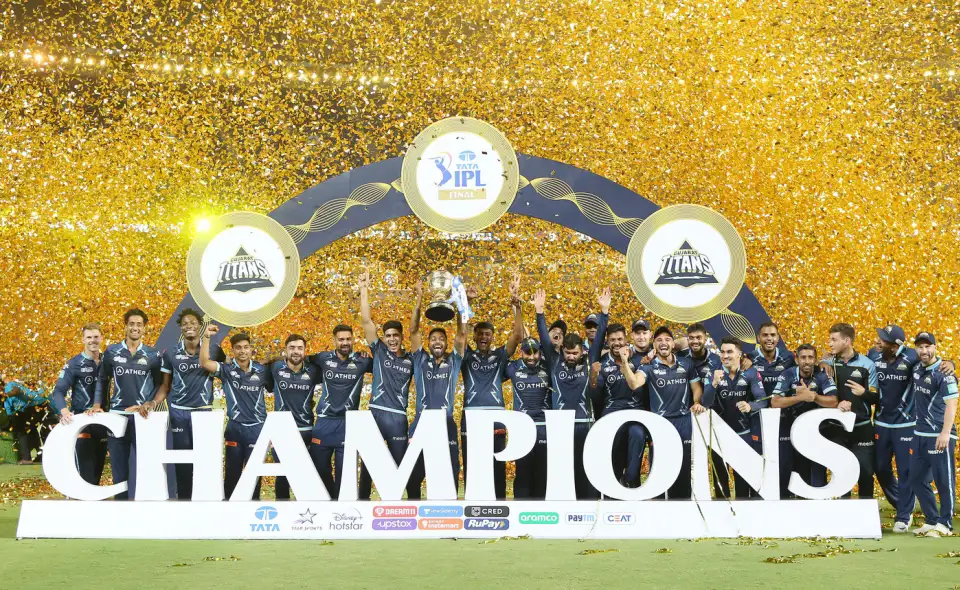 🏏 IPL Winners from 2008 till now – A Season-by-Season Breakdown 31 Party time begins for the IPL's new champions Gujarat Titans
