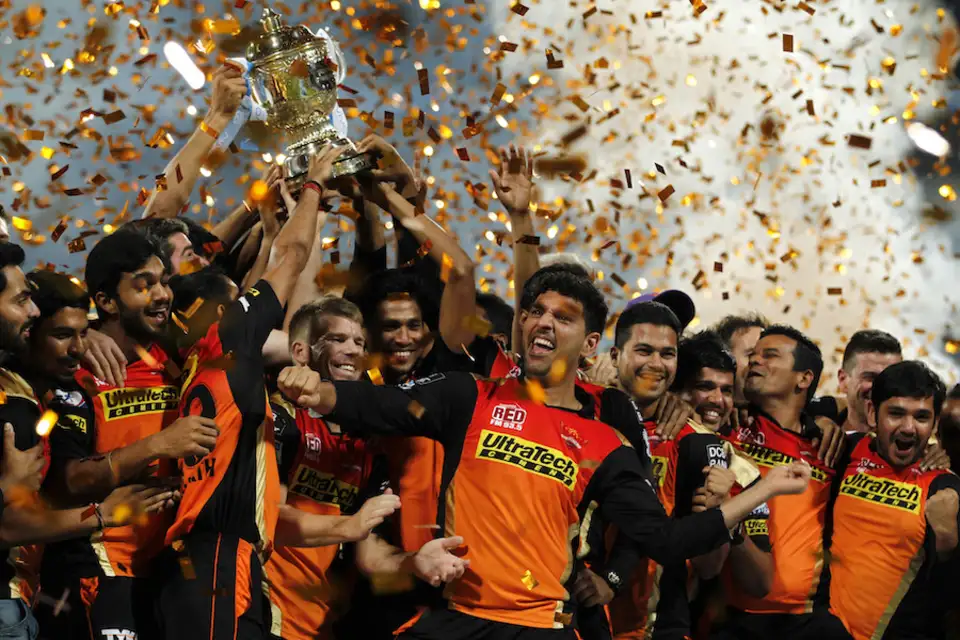 🏏 IPL Winners from 2008 till now – A Season-by-Season Breakdown 19 Sunrisers Hyderabad celebrate their maiden IPL title