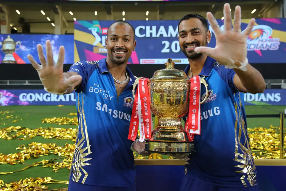 🏏 IPL Winners from 2008 till now – A Season-by-Season Breakdown 28 The Pandya brothers key to Mumbai Indians' dominant season