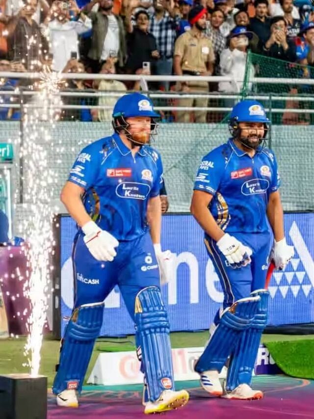 MI Blasts into Qualifier by Outgunned GT in Run Fest💥🏏